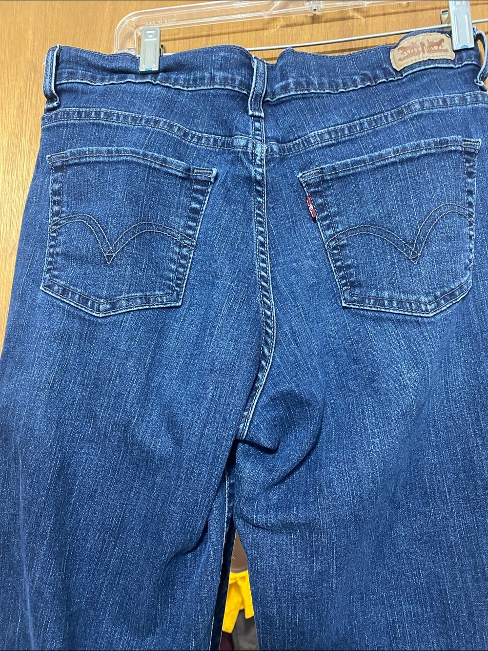 Levi's Dark Blue Denim Jeans with Red Tab